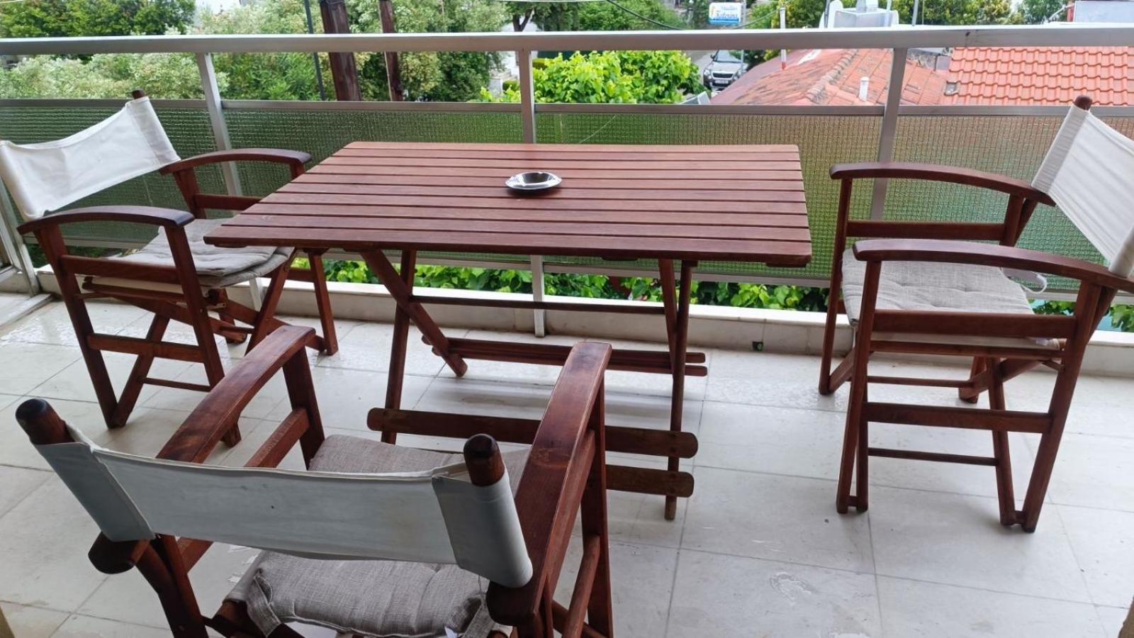 Adrianos House By The Sea Apartment Nea Iraklitsa Luaran gambar